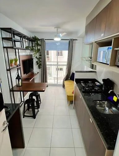 302 A - Apartamento Completo Com Vista Panoramica - Perto Do Vibra